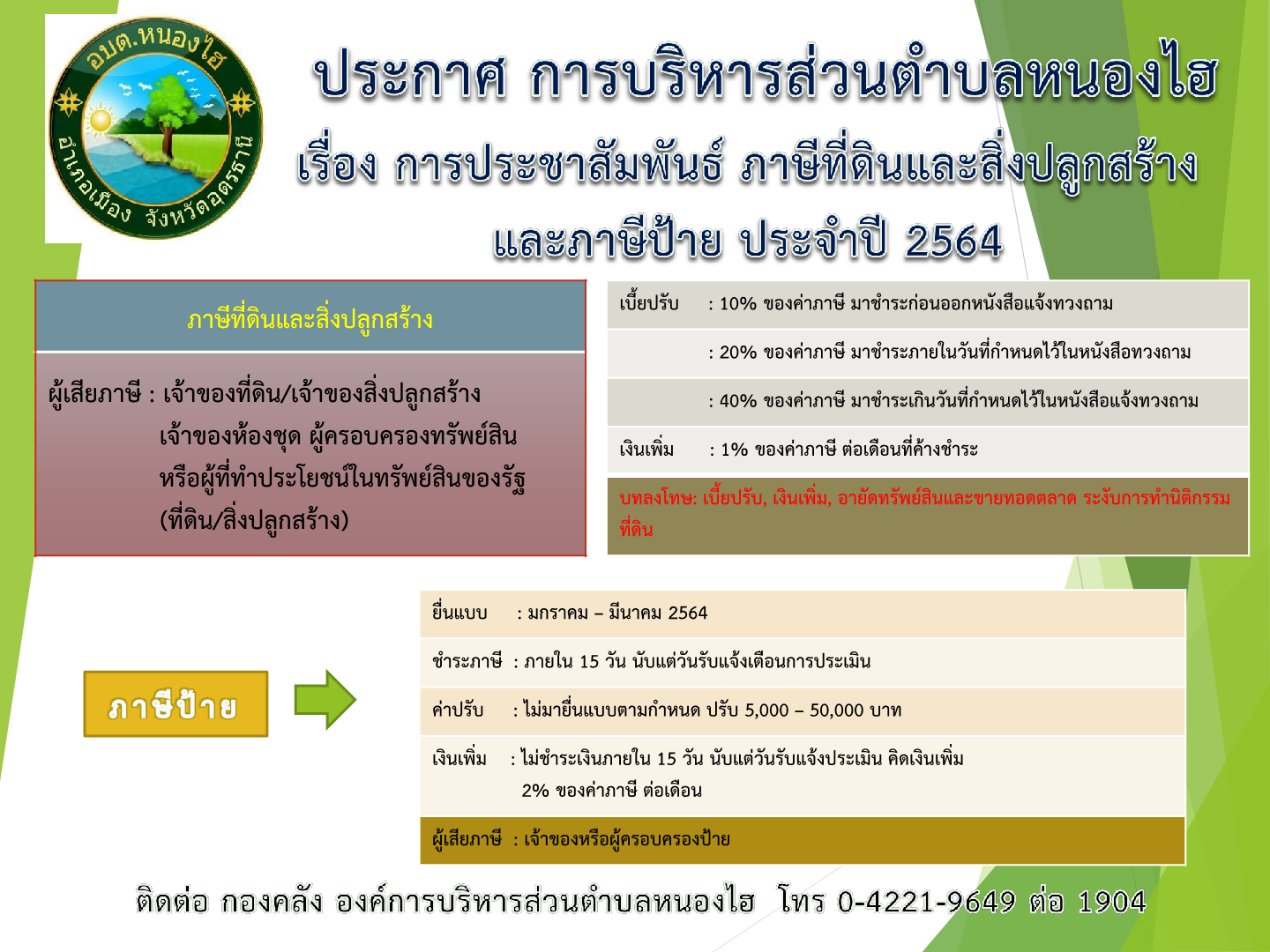 ประชาสมพนธ ภาษฯ ป 642